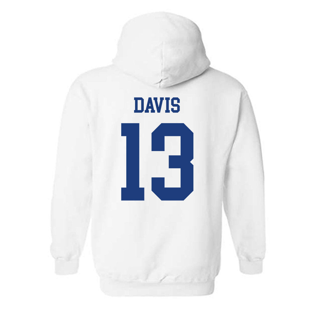 Memphis - NCAA Football : Jemyri Davis - Classic Fashion Shersey Hooded Sweatshirt-1