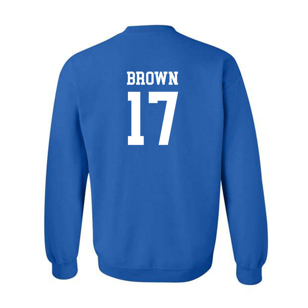 Memphis - NCAA Football : Alante Brown - Classic Shersey Crewneck Sweatshirt-1