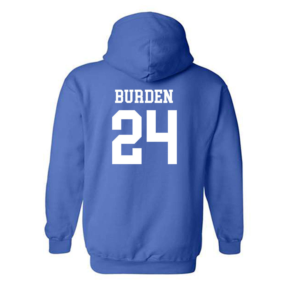 Memphis - NCAA Football : Nick Burden - Classic Shersey Hooded Sweatshirt-1