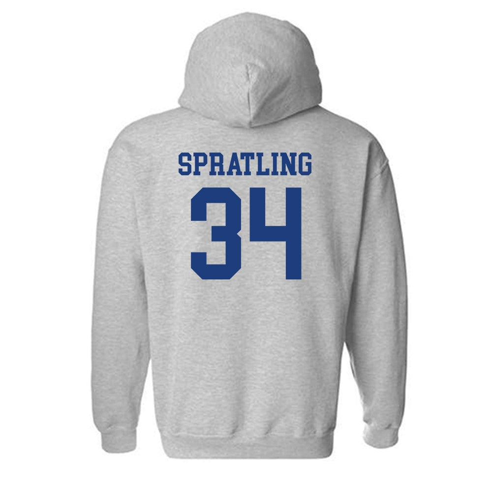 Memphis - NCAA Football : Kadan Spratling - Classic Shersey Hooded Sweatshirt-1