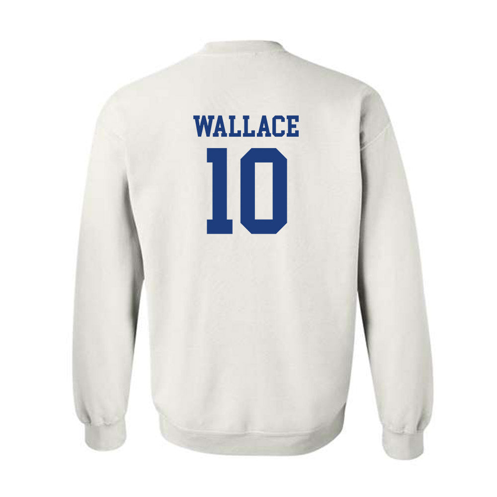 Memphis - NCAA Football : Justin Wallace - Classic Shersey Crewneck Sweatshirt-1