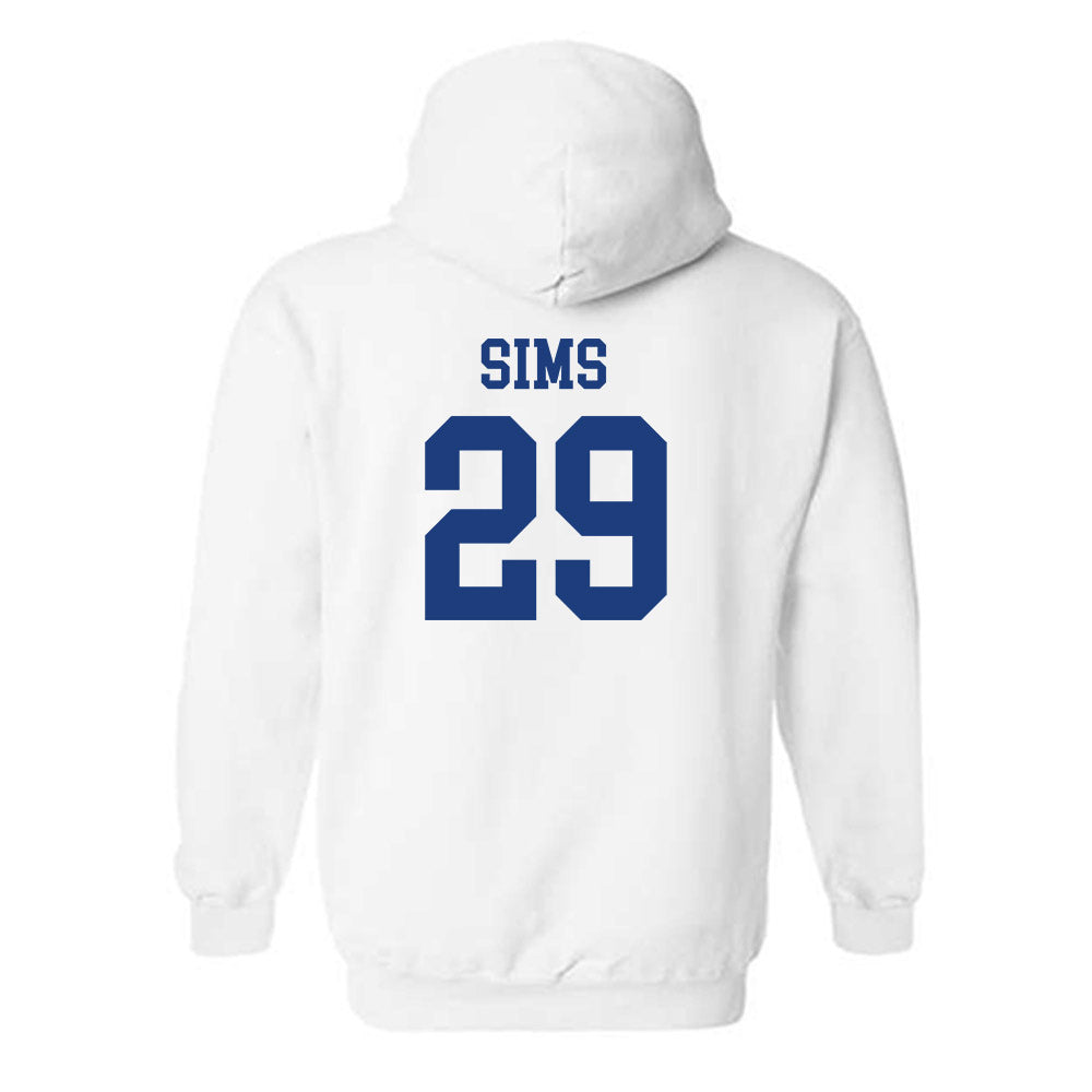 Memphis - NCAA Football : Tim Sims - Classic Shersey Hooded Sweatshirt-1