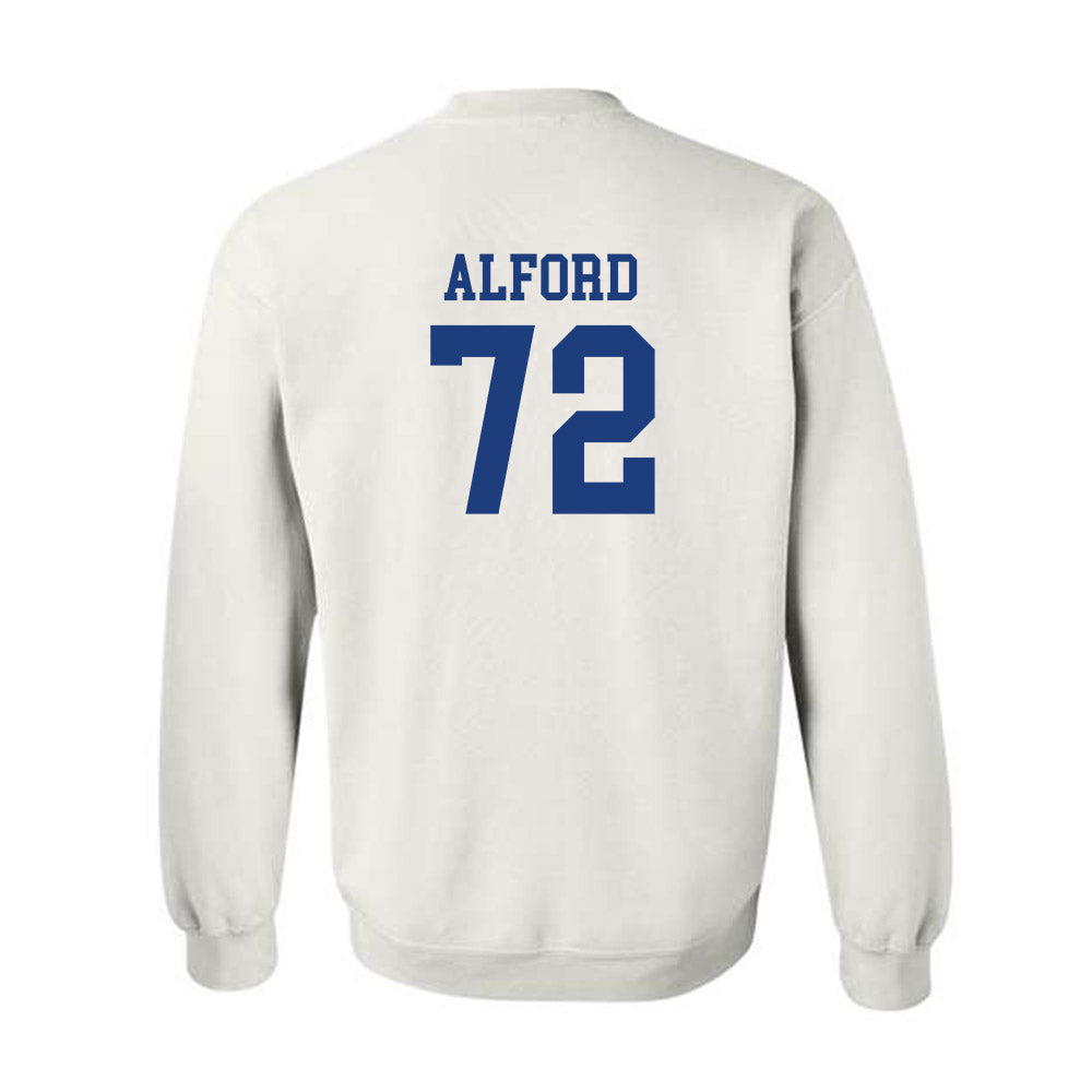 Memphis - NCAA Football : Eddie Alford - Classic Shersey Crewneck Sweatshirt-1