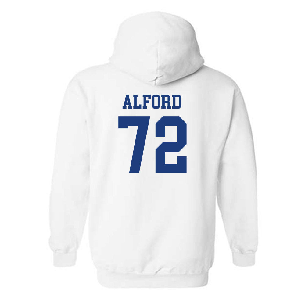 Memphis - NCAA Football : Eddie Alford - Classic Shersey Hooded Sweatshirt-1