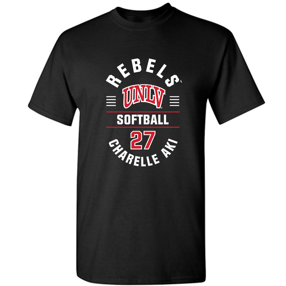 UNLV - NCAA Softball : Charelle Aki - Classic Fashion Shersey T-Shirt-0