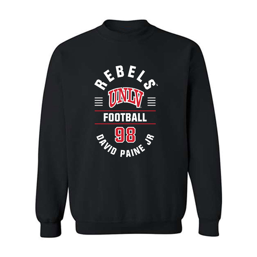 UNLV - NCAA Football : David Paine Jr - Classic Fashion Shersey Crewneck Sweatshirt-0