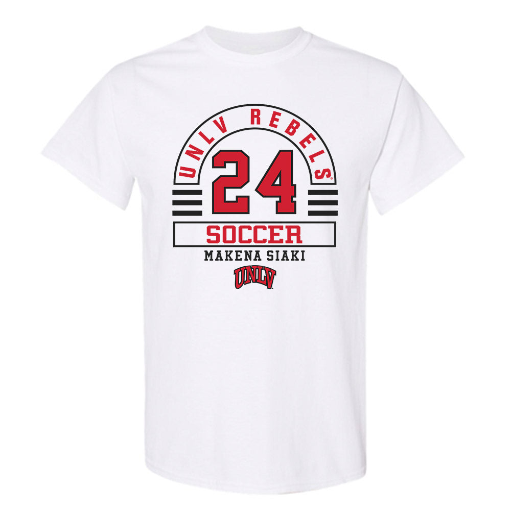 UNLV - NCAA Women's Soccer : Makena Siaki - Classic Fashion Shersey T-Shirt-0