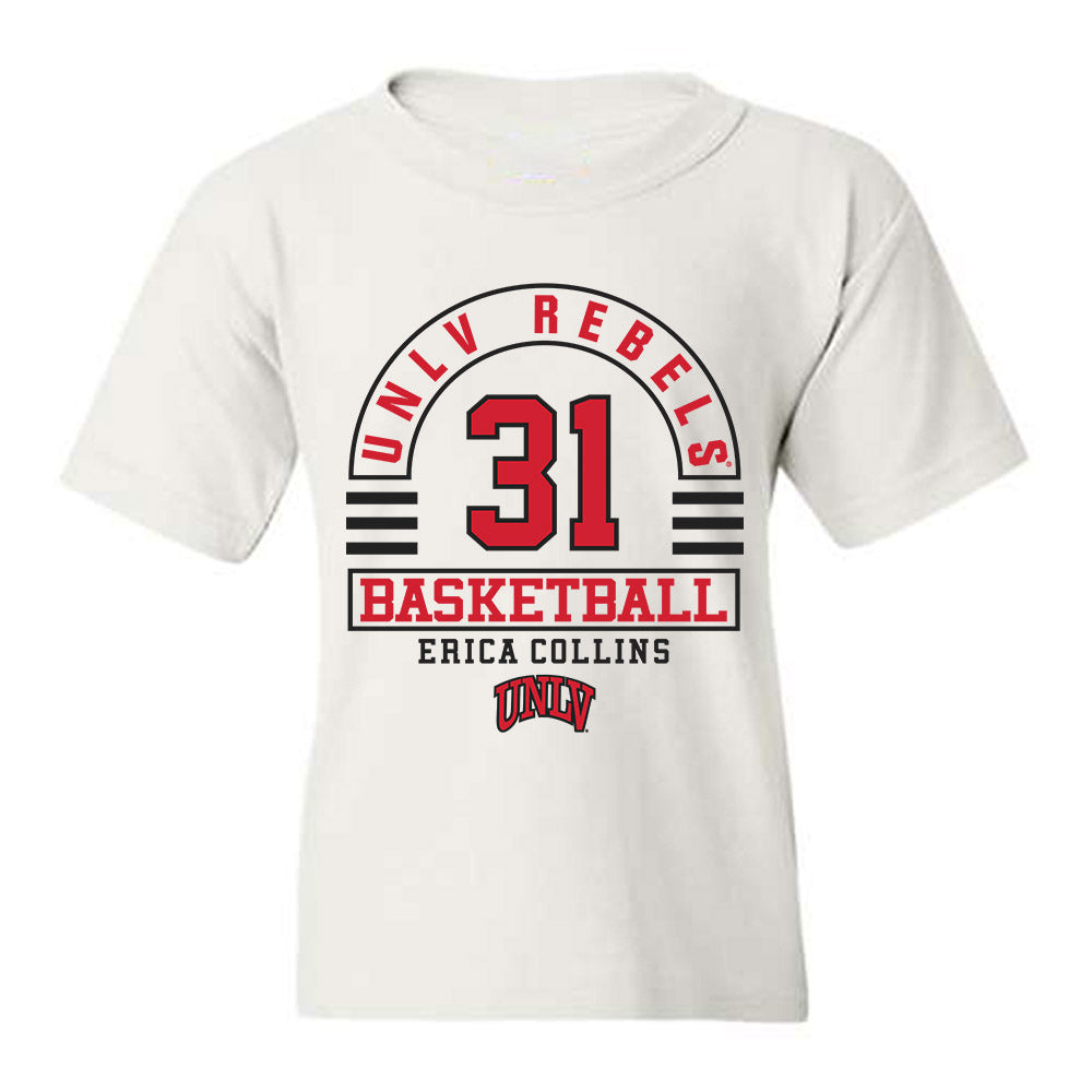 UNLV - NCAA Women's Basketball : Erica Collins - Classic Fashion Shersey Youth T-Shirt-0