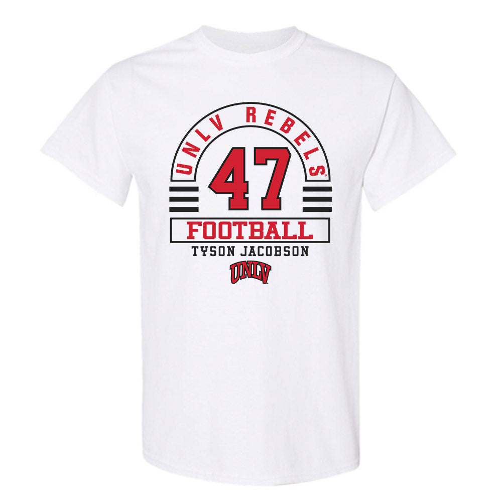 UNLV - NCAA Football : Tyson Jacobson - Classic Fashion Shersey T-Shirt-0