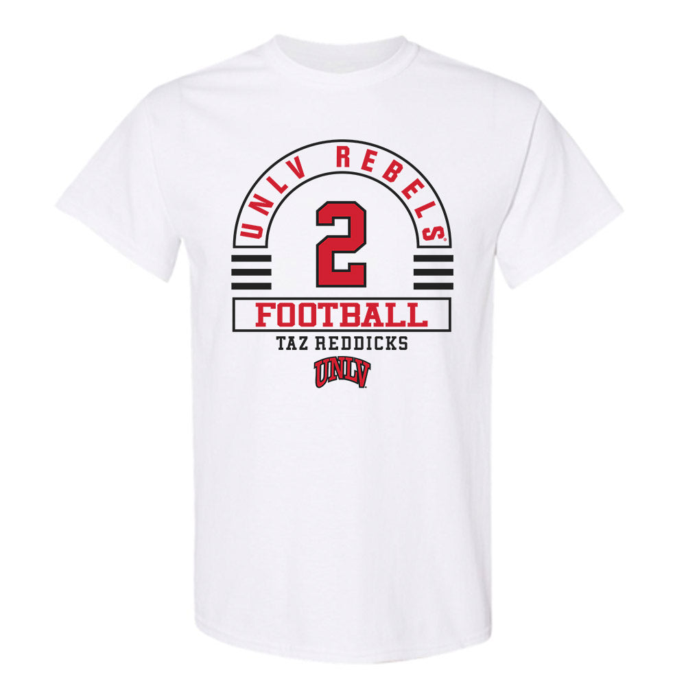 UNLV - NCAA Football : Taz Reddicks - Classic Fashion Shersey T-Shirt-0