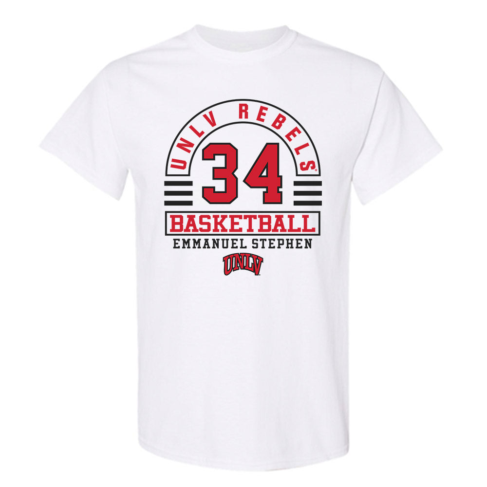 UNLV - NCAA Men's Basketball : Emmanuel Stephen - Classic Fashion Shersey T-Shirt-0