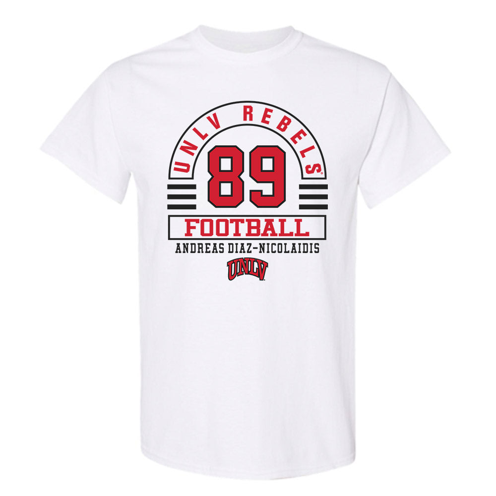 UNLV - NCAA Football : Andreas Diaz-Nicolaidis - Classic Fashion Shersey T-Shirt-0