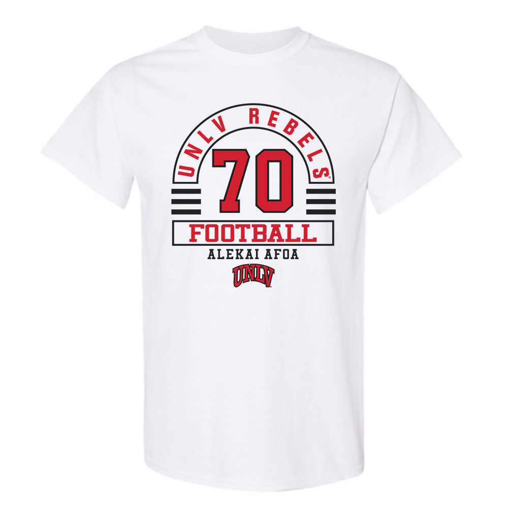 UNLV - NCAA Football : Alekai Afoa - Classic Fashion Shersey T-Shirt-0