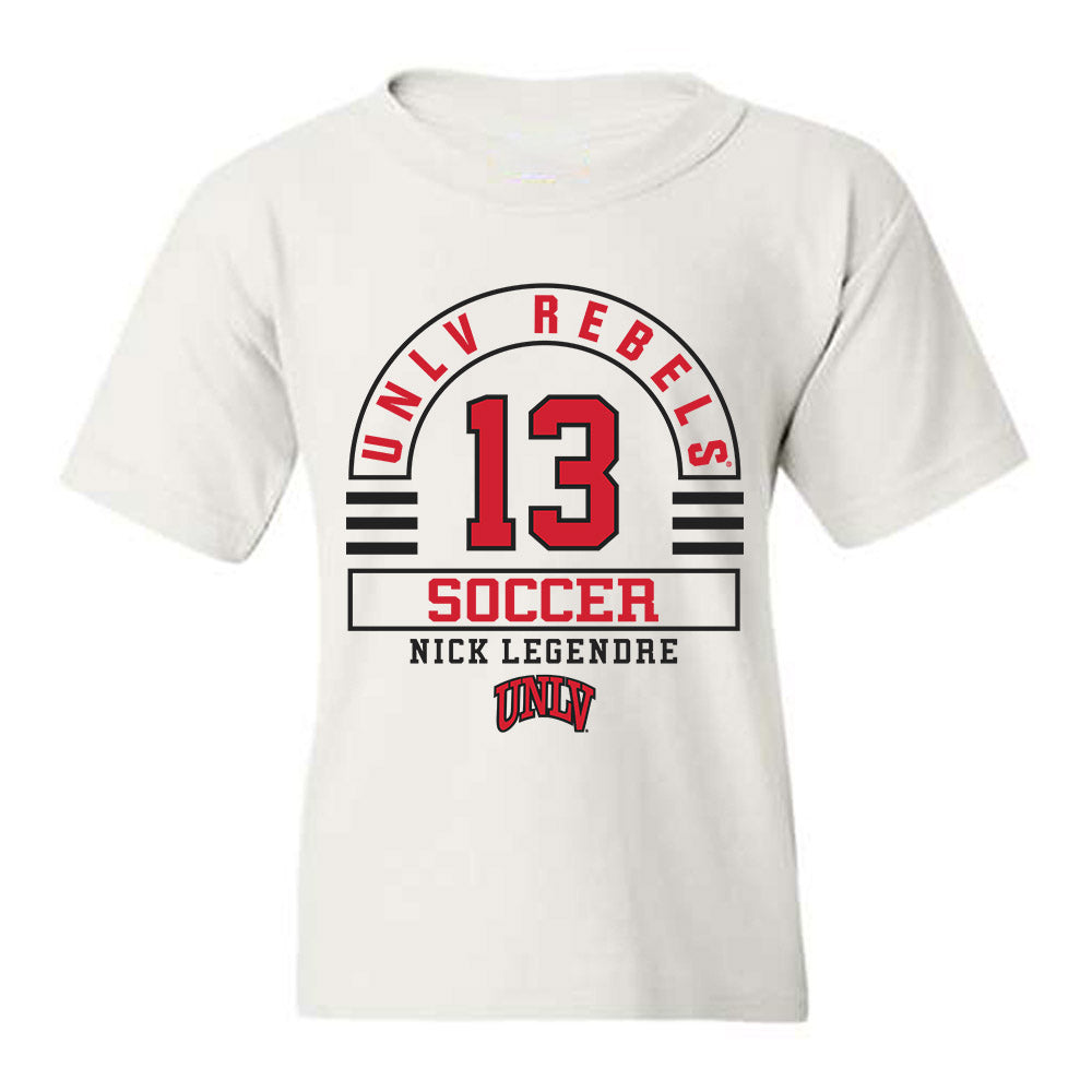 UNLV - NCAA Men's Soccer : Nick Legendre - Classic Fashion Shersey Youth T-Shirt-0