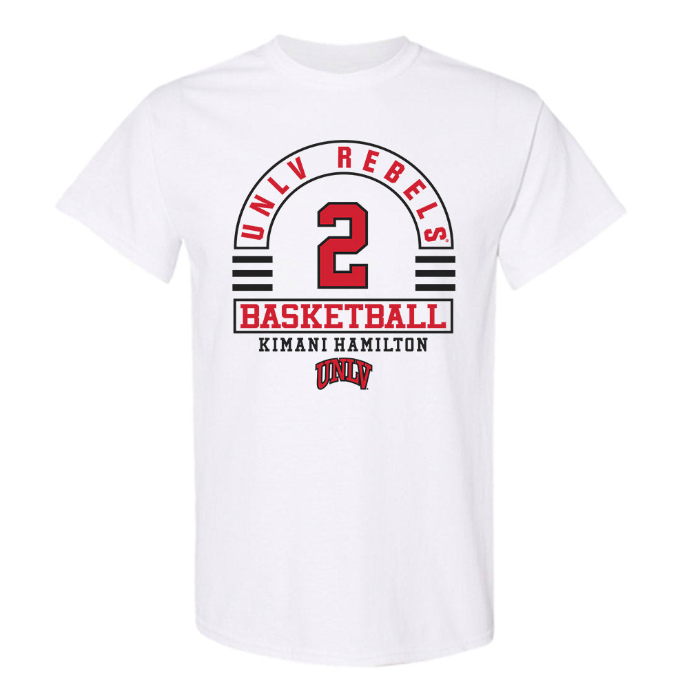 UNLV - NCAA Men's Basketball : Kimani Hamilton - Classic Fashion Shersey T-Shirt-0