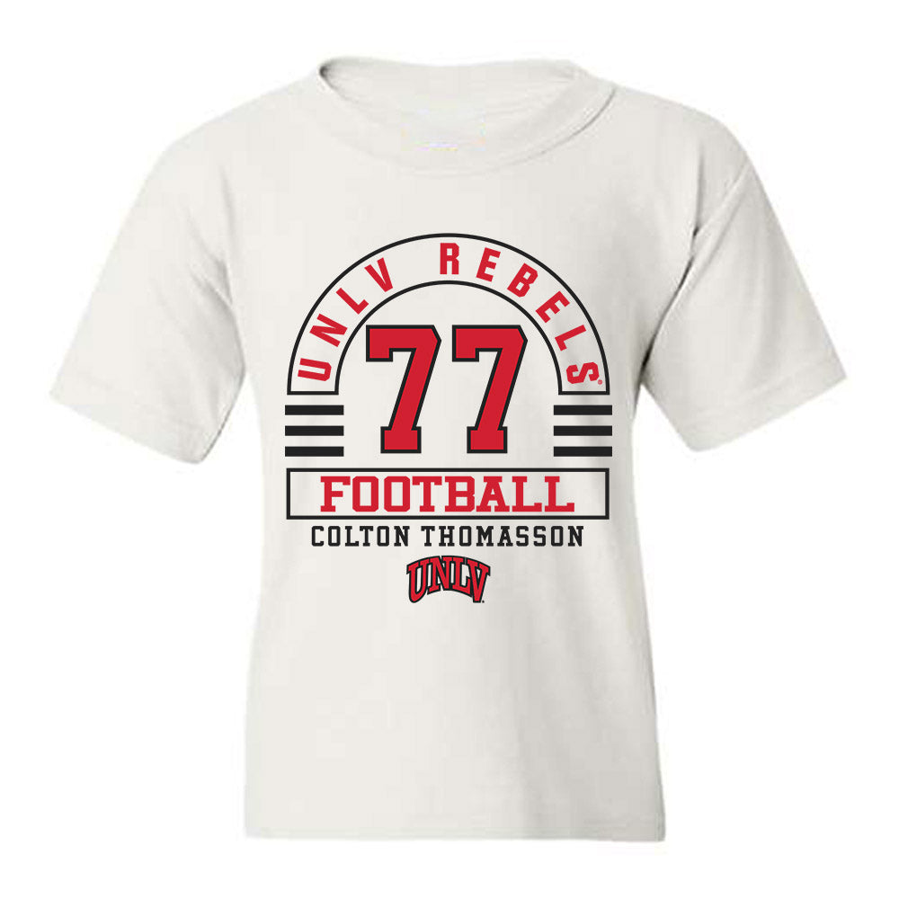 UNLV - NCAA Football : Colton Thomasson - Classic Fashion Shersey Youth T-Shirt-0