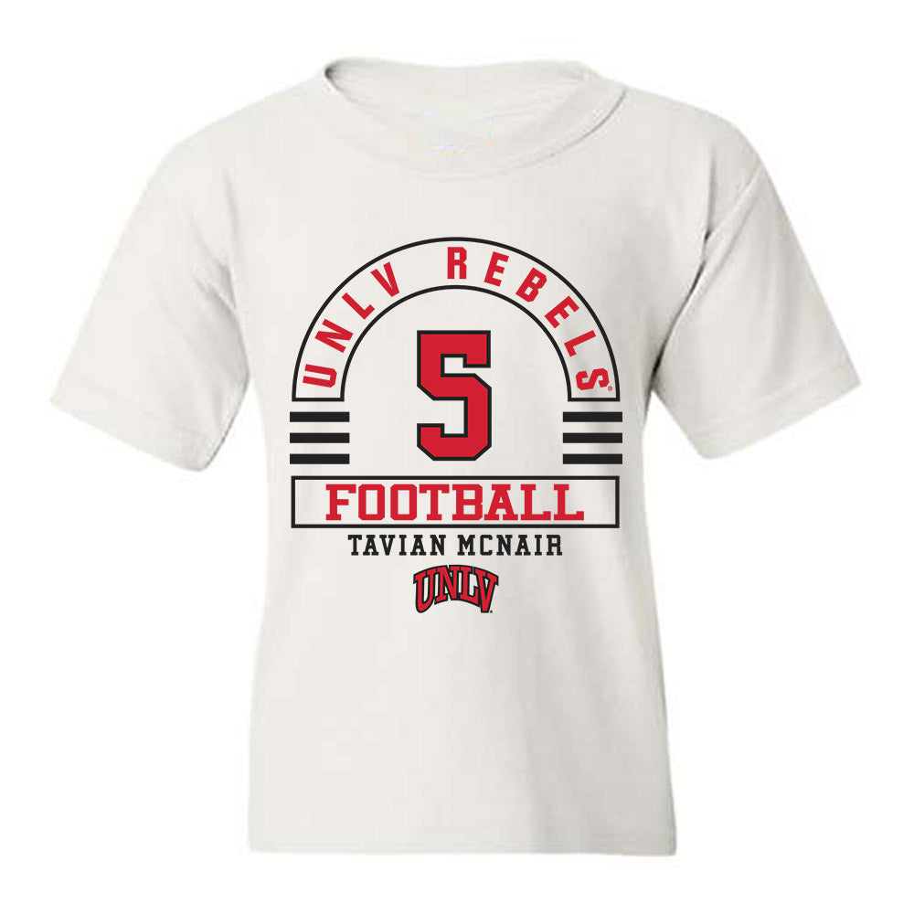 UNLV - NCAA Football : Tavian McNair - Classic Fashion Shersey Youth T-Shirt-0