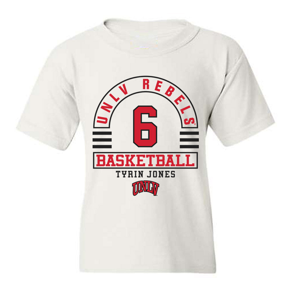 UNLV - NCAA Men's Basketball : Tyrin Jones - Classic Fashion Shersey Youth T-Shirt-0