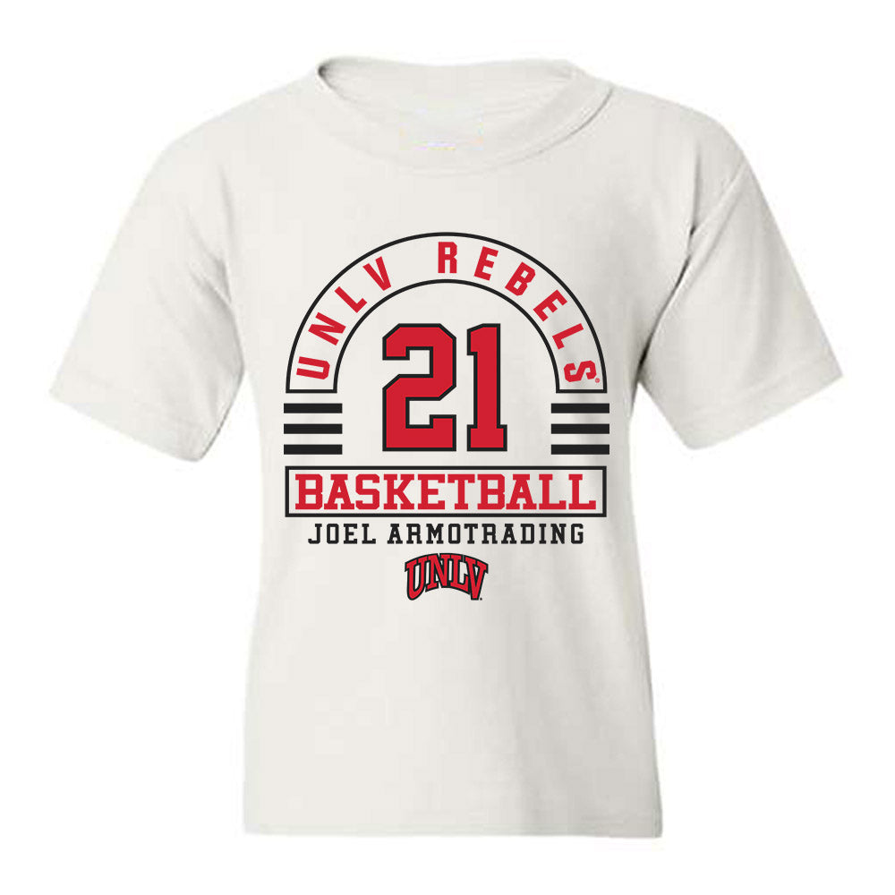 UNLV - NCAA Men's Basketball : Joel Armotrading - Classic Fashion Shersey Youth T-Shirt-0