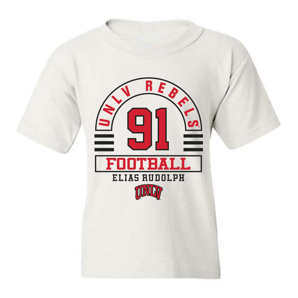 UNLV - NCAA Football : Elias Rudolph - Classic Fashion Shersey Youth T-Shirt-0