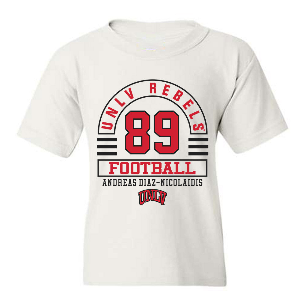 UNLV - NCAA Football : Andreas Diaz-Nicolaidis - Classic Fashion Shersey Youth T-Shirt-0