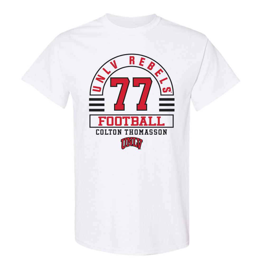 UNLV - NCAA Football : Colton Thomasson - Classic Fashion Shersey T-Shirt-0