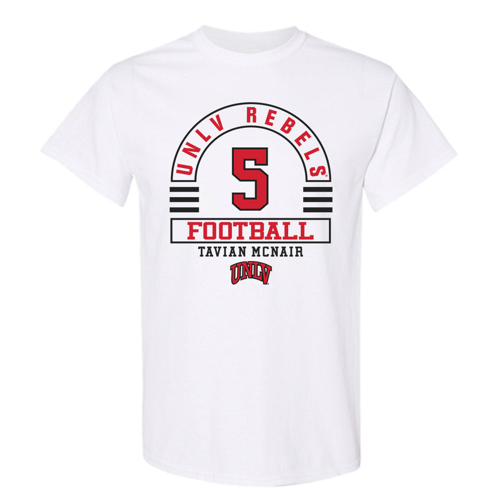 UNLV - NCAA Football : Tavian McNair - Classic Fashion Shersey T-Shirt-0