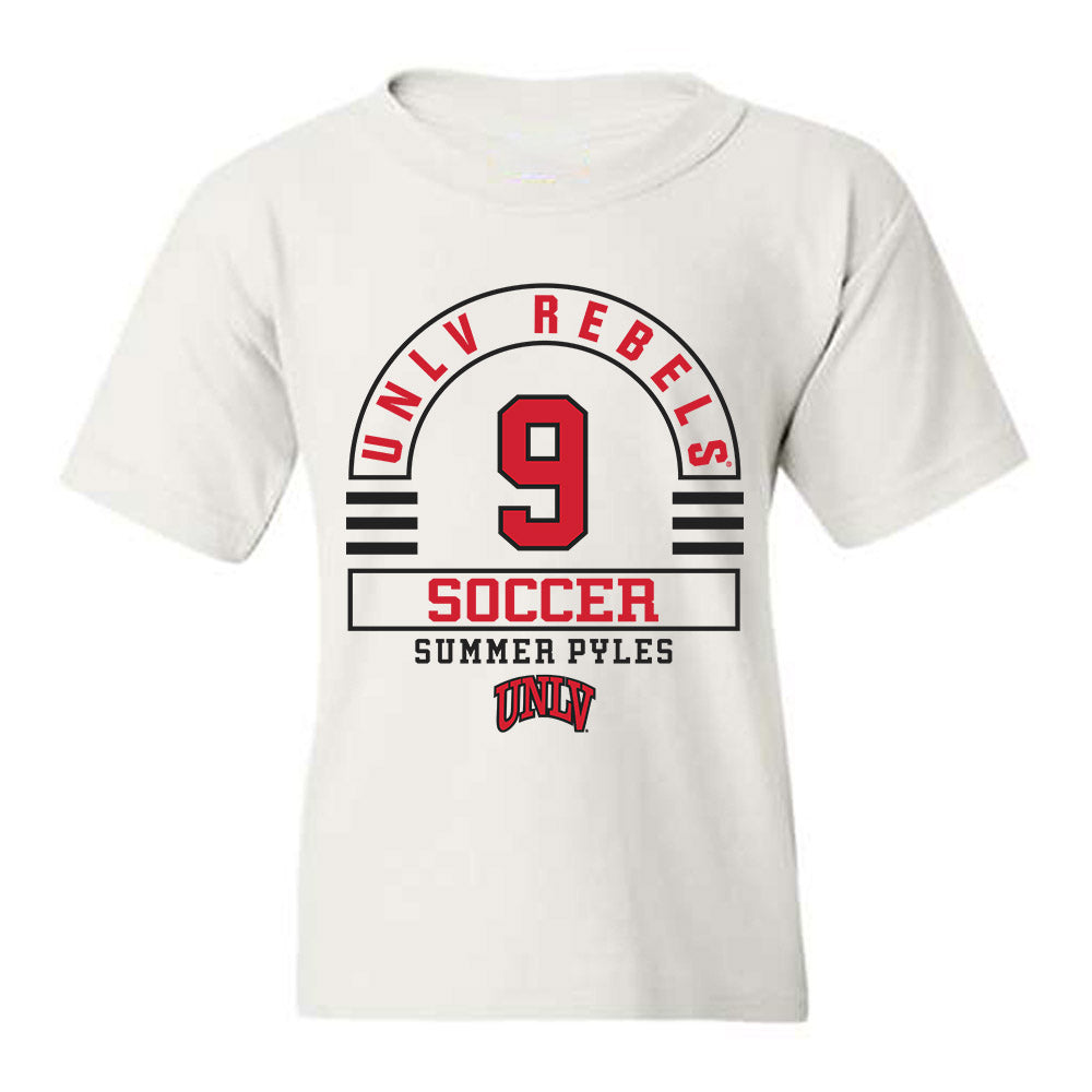UNLV - NCAA Women's Soccer : Summer Pyles - Classic Fashion Shersey Youth T-Shirt-0