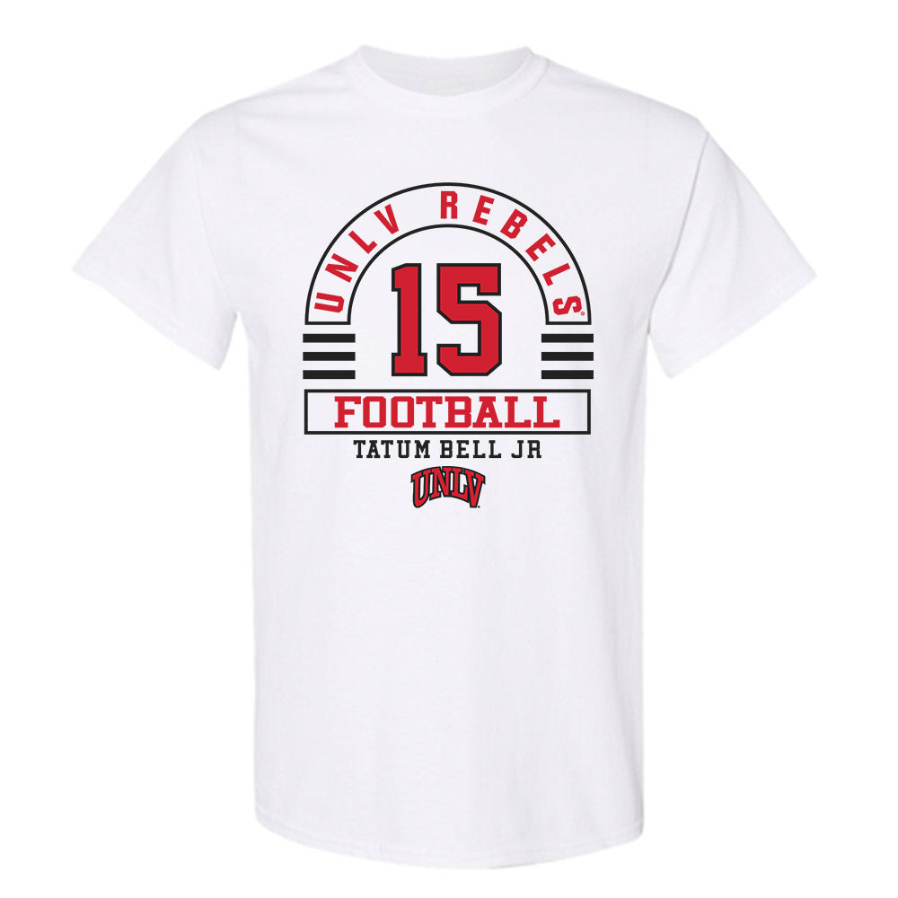 UNLV - NCAA Football : Tatum Bell jr - Classic Fashion Shersey T-Shirt-0