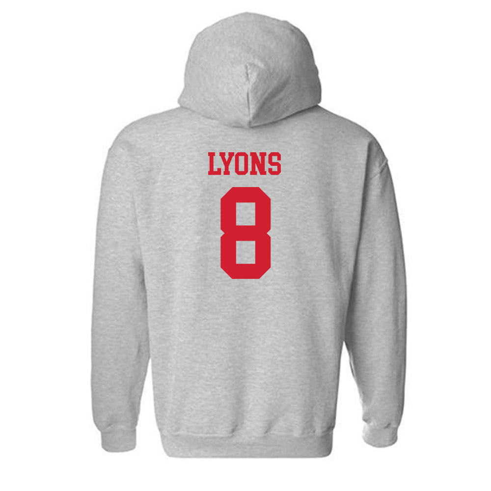 UNLV - NCAA Football : Taeshaun Lyons - Classic Shersey Hooded Sweatshirt-1