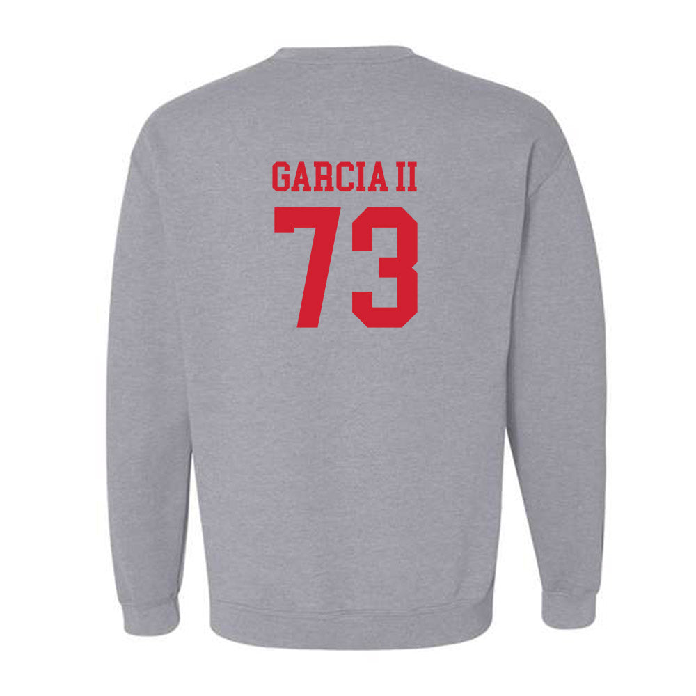 UNLV - NCAA Football : Jesus Garcia II - Classic Shersey Crewneck Sweatshirt-1