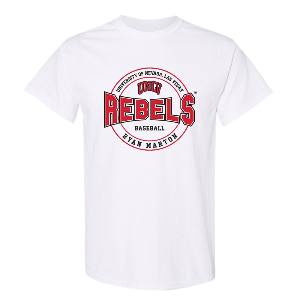 UNLV - NCAA Baseball : Ryan Marton - Classic Shersey T-Shirt-0