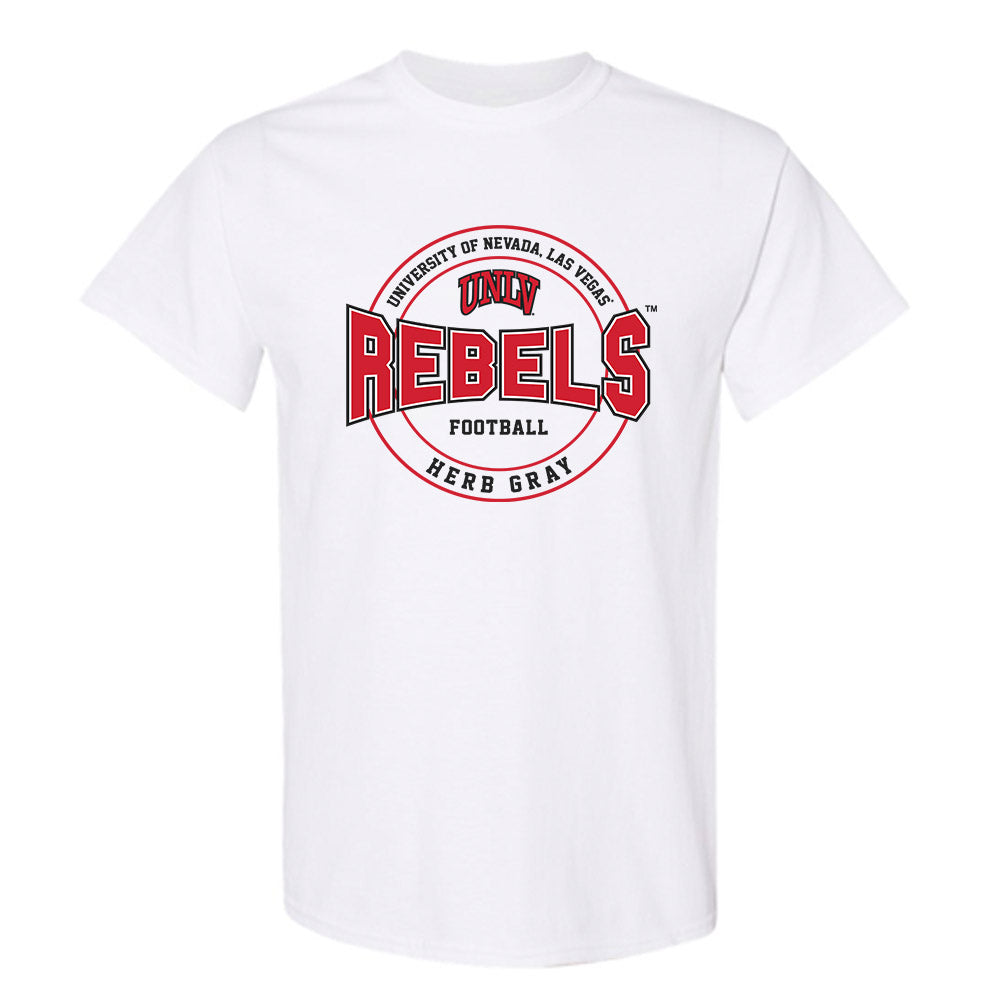 UNLV - NCAA Football : Herb Gray - Classic Shersey T-Shirt-0