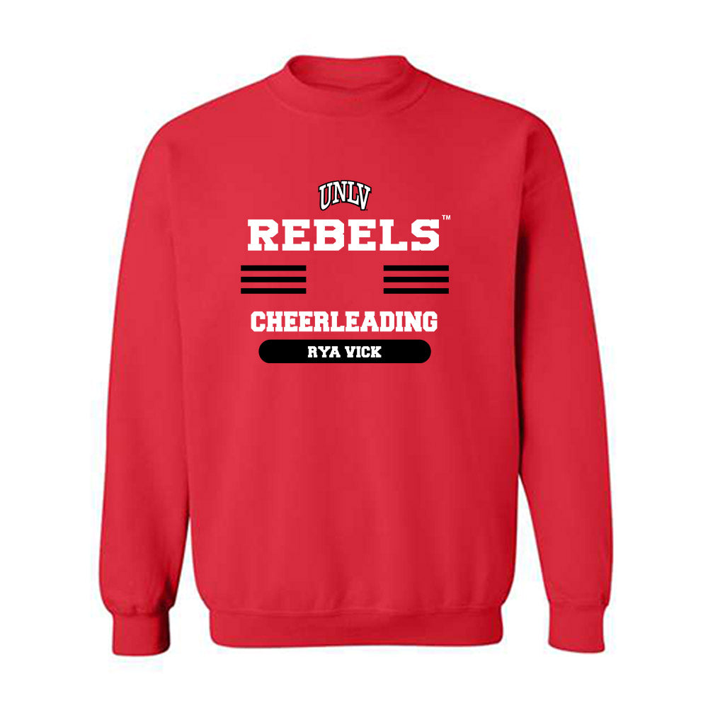 UNLV - NCAA Cheerleading : Rya Vick - Classic Shersey Crewneck Sweatshirt-0