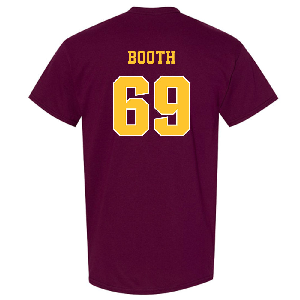 Central Michigan - NCAA Football : Jacob Booth - Classic Fashion Shersey T-Shirt-1