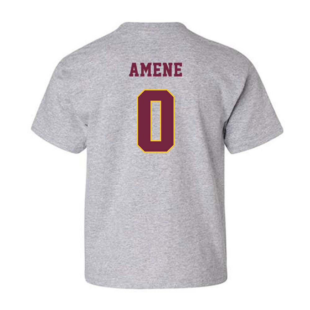 Central Michigan - NCAA Men's Basketball : Uchenna Amene - Classic Fashion Shersey Youth T-Shirt-1