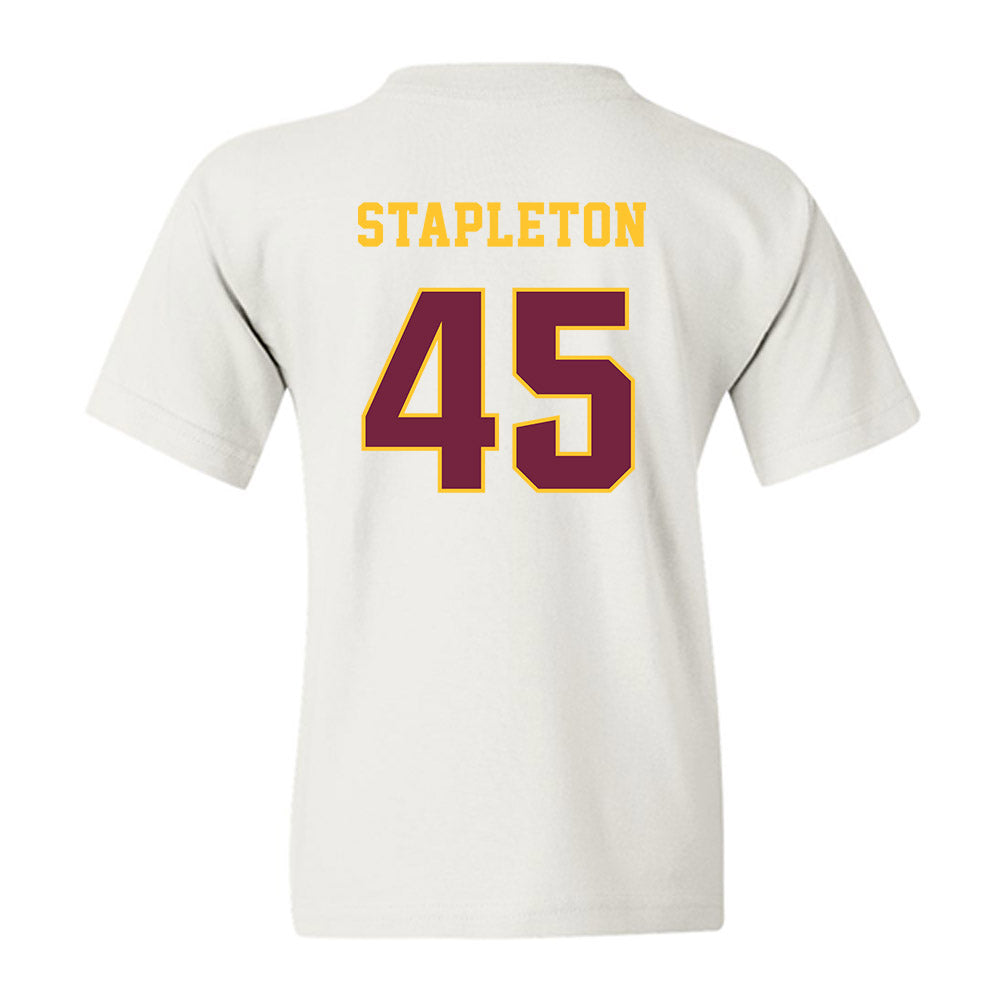 Central Michigan - NCAA Football : Jordan Stapleton - Classic Fashion Shersey Youth T-Shirt-1
