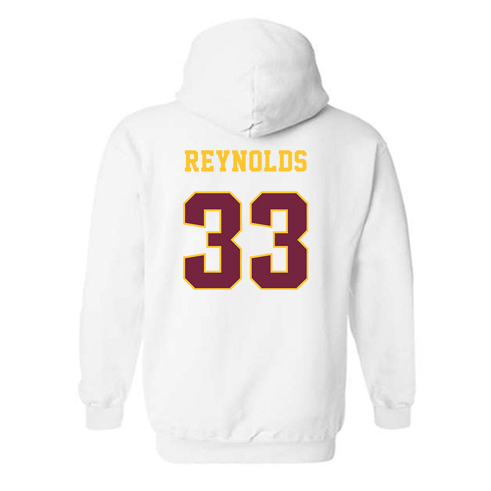 Central Michigan - NCAA Football : Elijah Reynolds - Classic Fashion Shersey Hooded Sweatshirt-1