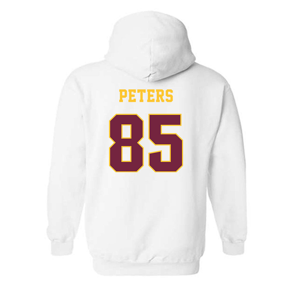 Central Michigan - NCAA Football : Myles Peters - Classic Fashion Shersey Hooded Sweatshirt-1