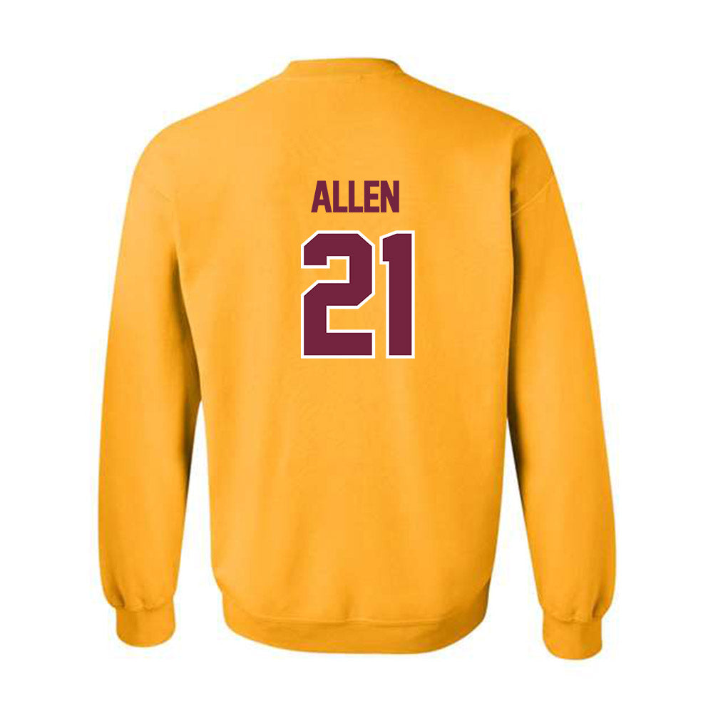 Central Michigan - NCAA Football : Jamari Allen - Classic Shersey Crewneck Sweatshirt-1