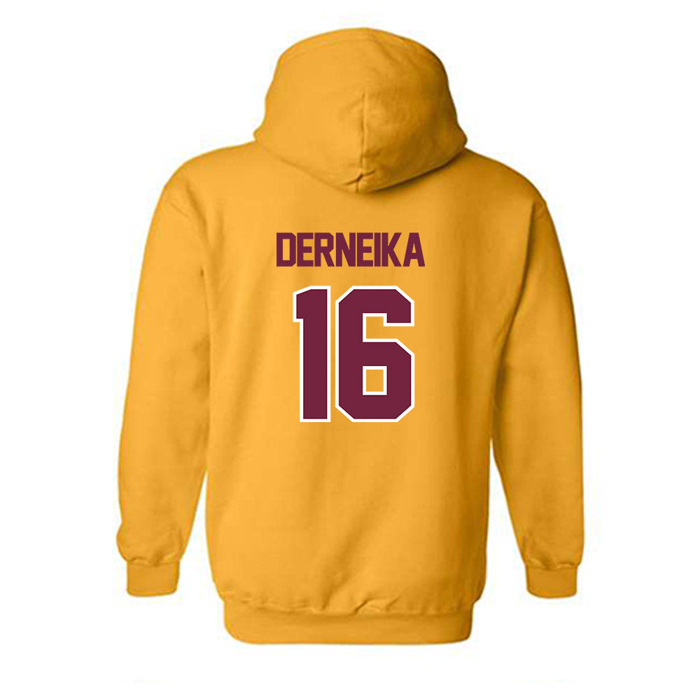 Central Michigan - NCAA Women's Soccer : Nada Derneika - Classic Shersey Hooded Sweatshirt-1