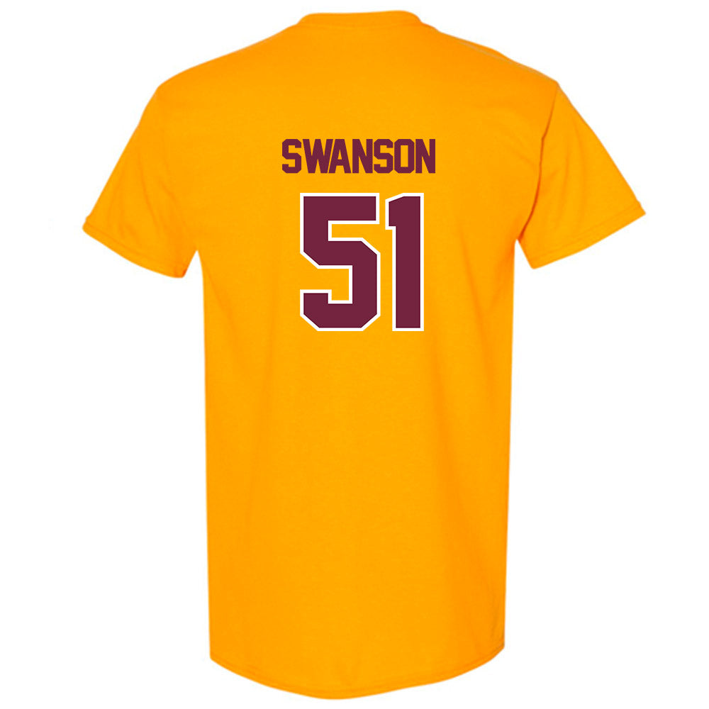 Central Michigan - NCAA Football : Landon Swanson - Classic Shersey T-Shirt-1