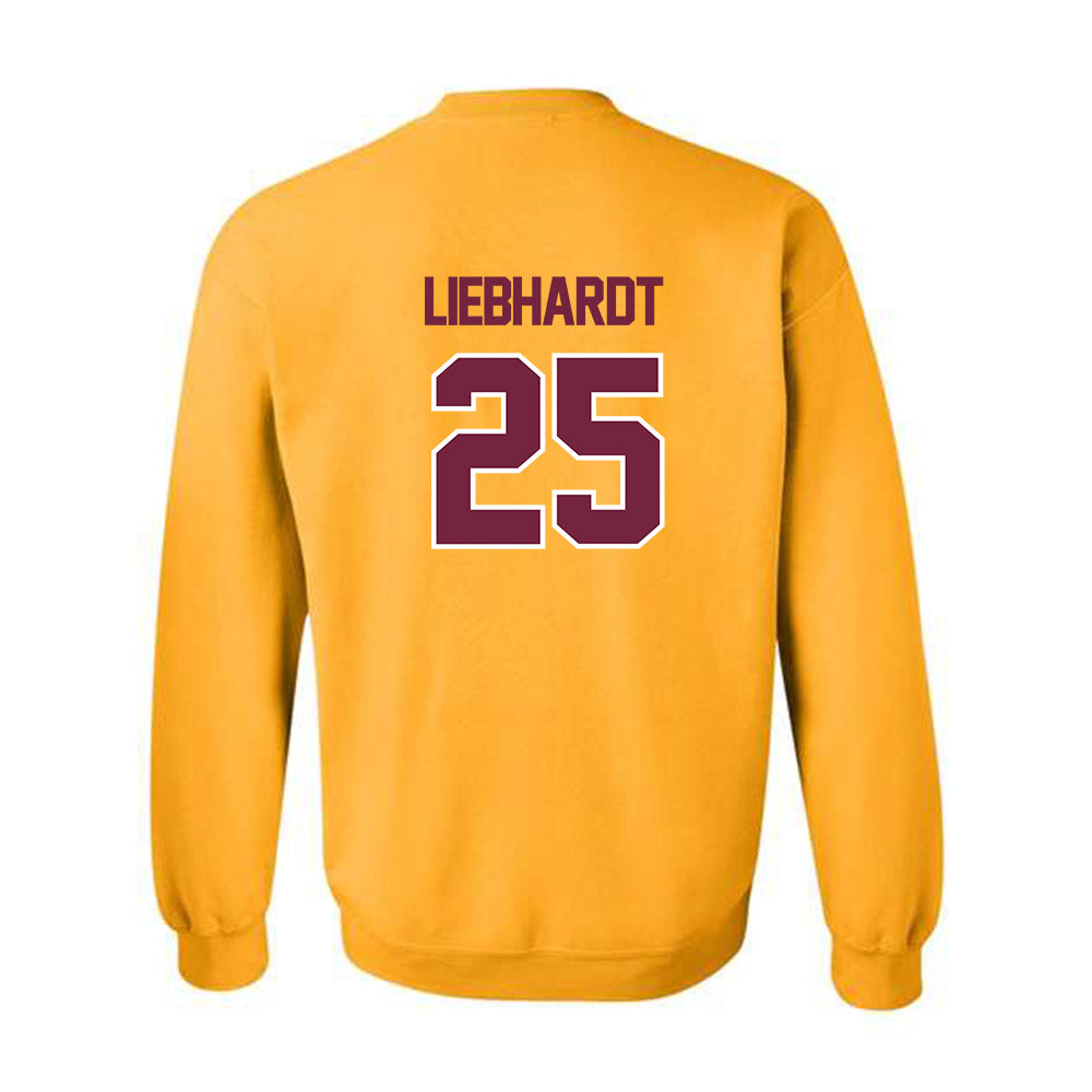 Central Michigan - NCAA Football : Trey Liebhardt - Classic Shersey Crewneck Sweatshirt-1