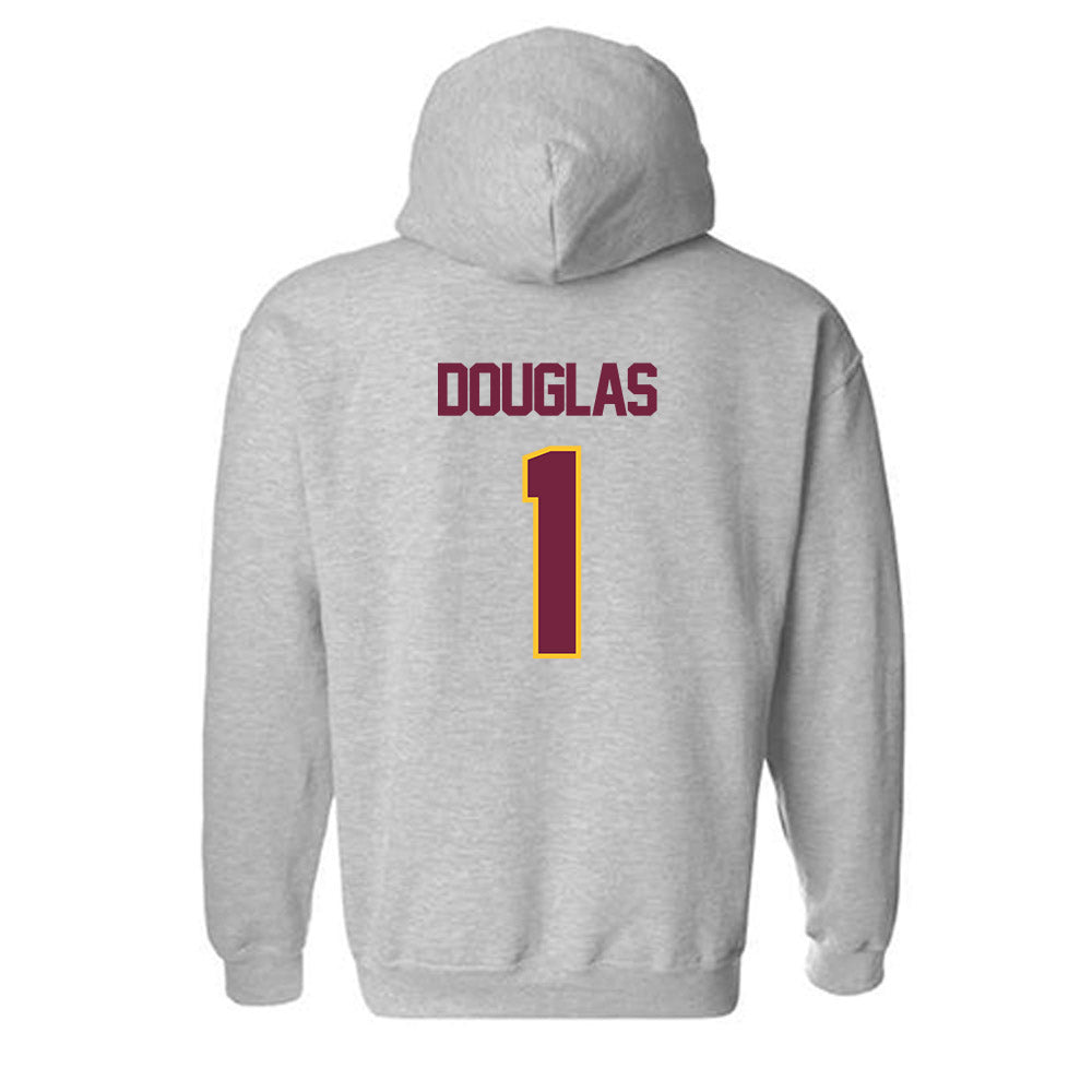 Central Michigan - NCAA Football : Jjajryn Douglas - Classic Shersey Hooded Sweatshirt-1