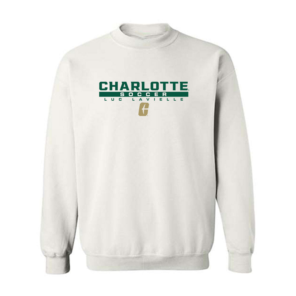 UNC Charlotte - NCAA Men's Soccer : Luc Lavielle - Classic Fashion Shersey Crewneck Sweatshirt-0