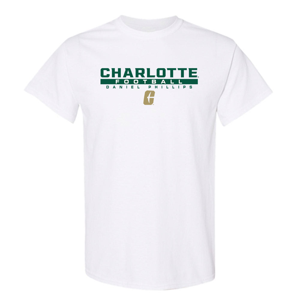 UNC Charlotte - NCAA Football : Daniel Phillips - Classic Fashion Shersey T-Shirt-0