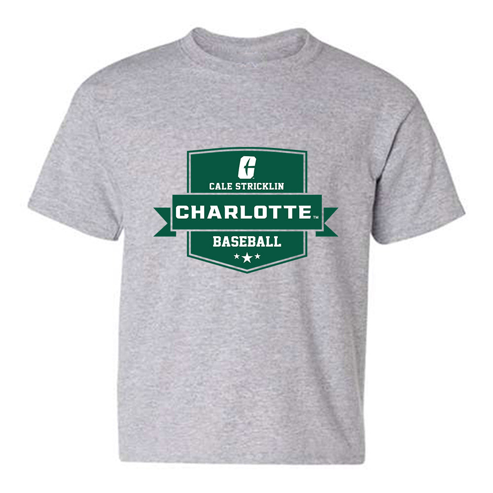 UNC Charlotte - NCAA Baseball : Cale Stricklin - Classic Fashion Shersey Youth T-Shirt-0