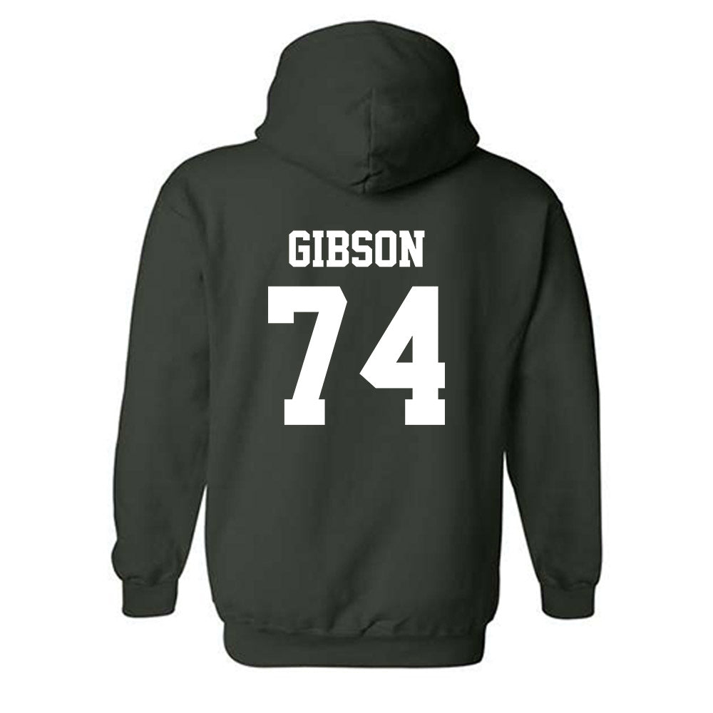 UNC Charlotte - NCAA Football : Tyler Gibson - Hooded Sweatshirt Classic Shersey