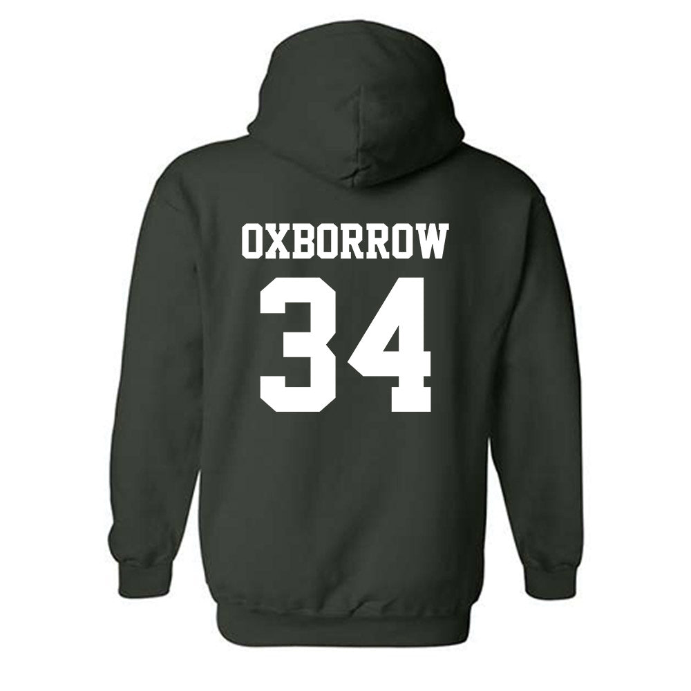 UNC Charlotte - NCAA Baseball : Chayse Oxborrow - Classic Shersey Hooded Sweatshirt-1