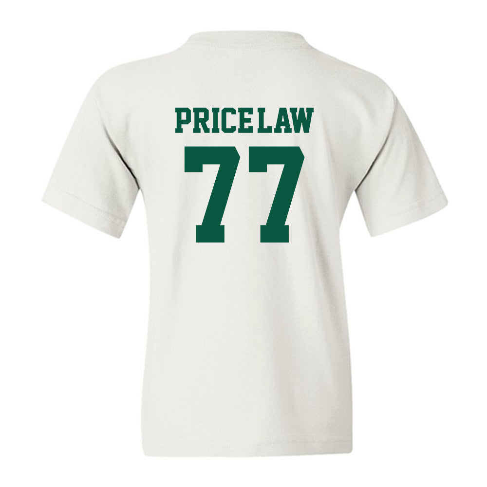 UNC Charlotte - NCAA Football : Lewis Price-Law - Classic Shersey Youth T-Shirt-1